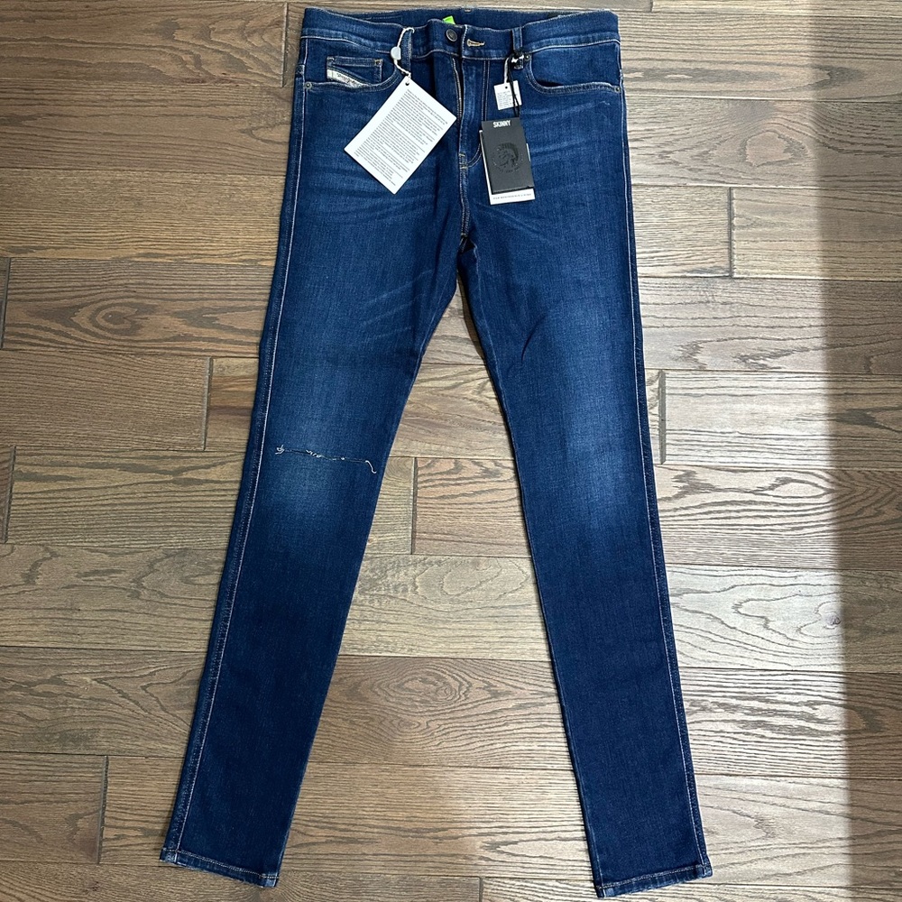 Men’s Diesel D-Istort Skinny Jeans Sz. 34 (32 Inseam)